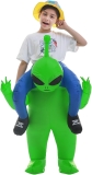 Double Couple Inflatable Alien Costume Halloween Blow Review halloween couple costumes