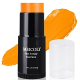 MEICOLY Orange Face Body Paint Stick(1.06 Oz),Cream Review halloween costumes for men