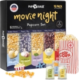 Pop n’ Dulge Popcorn Movie Night Supplies 16 pcs Gift Review christmas gifts