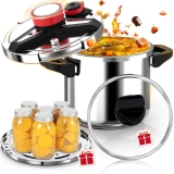 18/8 Stainless Steel Pressure Cooker 13 Quart, Review pressure cooker