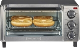 BLACK+DECKER TO1313SBD Toaster Oven, 15.47 Inch, Silver Review toaster oven