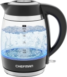 Chefman Electric Kettle, 1.8L 1500W, Hot Water Boiler, Review electric kettle