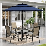 Sophia & William Patio Set with Umbrella Outdoor Dining Review outdoor dining set