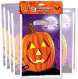 Kangaroo 50 Pcs Jack O’ Lantern Pumpkin Halloween Treat Review halloween goodie bags