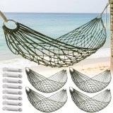 Jerify 4 Pack Mesh Hammocks Set – 98.4 x 31.5 Inches Review hammock
