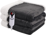 Heated Blanket Electric Blanket Full Size 72”x84” Review electric blanket