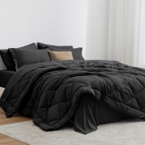 Love’s cabin Full Comforter Set Black, 7 Pieces Full Review bed sheets