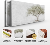 TAILORED CANVASES Olive Wall Art, Green Tree of Life Review wall art