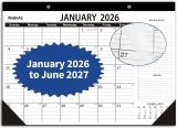 Desk Calendar 2026,January 2026 to June 2027,2026 Desk Review desk calendar