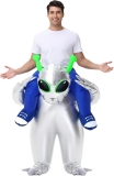 Inflatable Alien Costume for Adult Blow Up Halloween Review halloween scary costumes