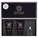 Versace Pour Homme for Men, 3 Piece Mini Gift Set Review cologne gift set