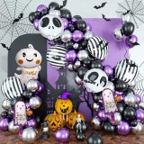 Skull Halloween Birthday Party Decorations, 85 Pcs Review halloween party decoration ideas