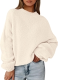 PRETTYGARDEN Women’s Fall Oversized Sweaters Dressy Review sweater