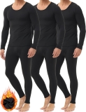 3 Pack Thermal Underwear for Men Long Johns Fleece Review thermal underwear