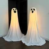 2 Packs Halloween Ghost Decor Light up Ghost Kit Review halloween setup guide