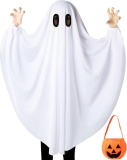 Oskiner Ghost Costume for Kids,White Ghost costumes Review halloween costumes for kids