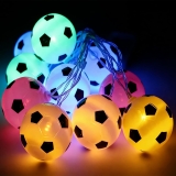 Soccer String Lights Decorations, Battery & USB Review string lights
