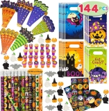 JOYIN 144 Pieces 24 Pack Assorted Halloween Themed Review halloween party favors