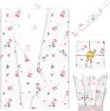 60 Sheets Clover Rose Tissue Paper, 20x14in Clover Rose Review wrapping paper