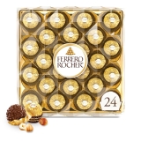 Ferrero Rocher, Premium Milk Chocolate Hazelnut, Review chocolate gift box