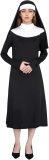 Halloween Women Nun Costumes Adult Nun Outfit Black Review halloween costumes for women