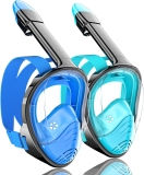 QingSong Full Face Snorkel Mask for Adults, Snorkeling Review diving mask