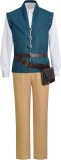 Adult Prince Green Costume Mens Renaissance Green Vest Review halloween cosplay outfits