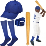 Janmercy 4 Pack Baseball Player Youth Accessories Review halloween costumes