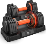 2026 Updated Adjustable Dumbbell Set of 2, 110lbs/50lbs Review adjustable dumbbells