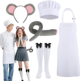 5 Pcs Couple Mouse Costume Accessories for Man and Review halloween couple costumes