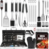 BBQ Grill Accessories Set, 38Pcs Stainless Steel Grill Review grill tools set