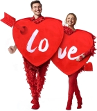 Leyndo 2 Pcs Valentine’s Day Couples Costumes for Review halloween couple costumes