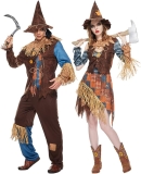 Halloween Adult Scary Scarecrow Costumes for Couple Review halloween scary costumes