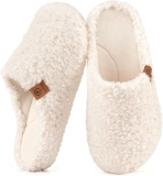 EverFoams Women‘s Fuzzy Clog Slippers with Slip on Review slippers