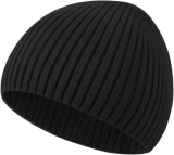 Wool Knit Fisherman Beanie Hats for Men Women,Cuffless Review beanie hat