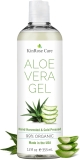 12oz Organic Aloe Vera Gel for Face, Skin, Hair & Review aloe vera gel