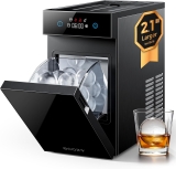 ecozy 2.1″ Clear Ice Ball Maker with CrystalFlux Review ice maker