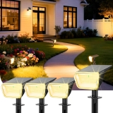 Linkind Solar Spot Lights Outdoor Waterproof IP67, 60 Review affordable halloween decorations