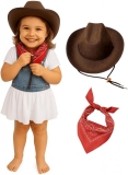 Toddler Cowboy Hat and Red Bandana Set – Kids Cowboy Review halloween costumes