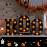 Halloween Decorations – 8.6″ Large “BOO” Marquee Light Review halloween decor trends
