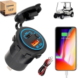 10L0L12V-24V USB Charging Socket Quick Charge 3.0 Review USB hub