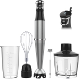 Immersion Blender Handheld Corded Hand Blenders Set Review kitchen appliance gifts