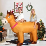 Couple Inflatable Horse Costume for Adult Christmas Review halloween couple costumes