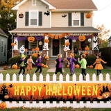 Happy Halloween Banners For Outside, Large 120×20 Inch Review halloween banners