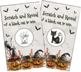 Halloween Scratch Off Cards, 50 Pcs Happy Halloween Review halloween party games