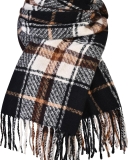 Pleneal Winter Scarf for Women, Scottish Checked Scarf Review scarves