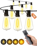 Outdoor Patio String Lights: 100Ft 30M Outside Review string lights