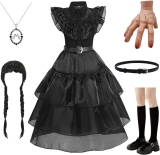 Halloween Costumes for Girls Kids Black Dress Black Review halloween family costumes