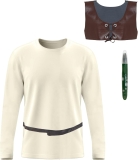 Adult Halloween Costume long sleeved T-shirt vest Review halloween costumes for adults