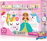 Craftikit® 20 Award-Winning Princess & Unicorn Crafts Review craft kit